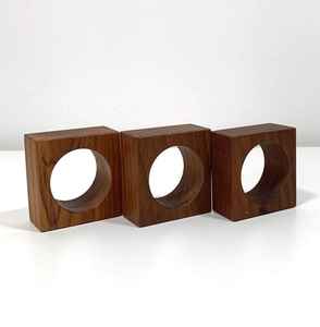 Modern Eco-Friendly <b>Napkin</b> <b>Rings</b> Resin Metal <b>Wood</b> Glass Customizable Size Shape Customized Packaging Table Decor Any Occasion MS - Product Image 2