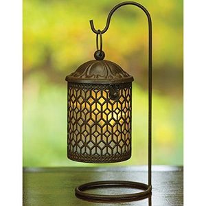 Faroles Metálicos para Exteriores con Soporte Resistente y Diseño Elegante para Decoración de Jardín y Patio - Product Image 5
