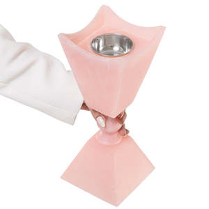 Support d'encens et de résine artisanale Sapphire River – Brûleur décoratif haut de gamme fait main pour studios de yoga, coins de méditation, etc. - Product Image 2