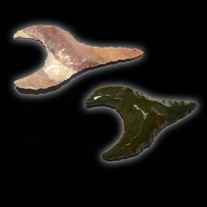 Colgantes de Punta de Flecha Electrochapados Antiguos Hechos a Mano con Ágata Natural Duradera de Gujarat - naturalagate.com - Product Image 4