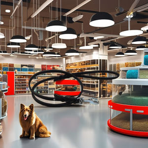 Collar de cuero para perro y correa, collar para mascotas duradero hecho a mano por Annabelle Equestrian Manufacturer, tamaño personalizado. - Product Image 2