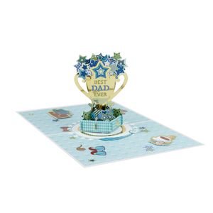 Carte 3D Pop-Up Faite à la Main de Qualité Export pour la Fête des Pères, Vente en Gros de Papeterie - Product Image 2