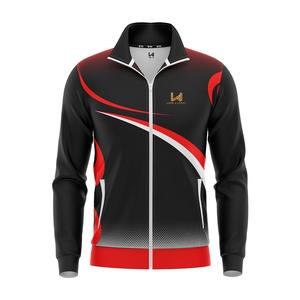 Custom Unisex High Quality Loose Fit Track and <b>Field</b> Bomber <b>Jacket</b> Full Zip Windproof Breathable Eco Friendly Outerwear <b>Jackets</b> - Product Image 2