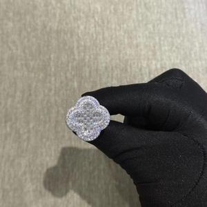 Elegant 925 Sterling <b>Silver</b> Moissanite <b>Ring</b> with Traditional Wedding Style Premium Fine Jewelry Anniversary Band for Women <b>Men</b> - Product Image 5