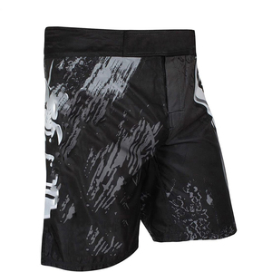 Pantalones Cortos Deportivos Unisex Personalizados con Estampado Digital para BJJ, Jiu Jitsu, Grappling, UFC, MMA, Transpirables, de Spandex/Nailon, Tela 100% Preencogida, 240g, OEM - Product Image 4