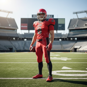 2026 New Latest Design OEM ODM Customized Sublimation Design Printed American Football Uniforms Outdoor Game Training Full Kits - Product Image 3