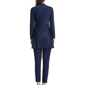 Nouveau maillot de bain islamique modeste pour femmes et filles musulmanes avec bas de pantalon, écologique, séchage rapide, imprimé - Product Image 4