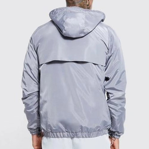 Veste de sport unisexe coupe-vent 2026 en nylon écologique avec logo personnalisé, disponible à la vente en ligne - Product Image 6