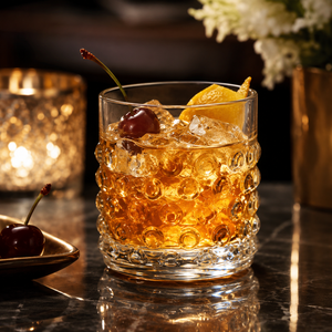 Verre à whisky/eau/jus en borosilicate fait main avec logo personnalisé, 320 ml, pour cadeaux d'entreprise et kits de bienvenue promotionnels - Product Image 1