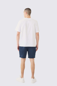 Shorts de sport pour hommes grande taille avec cordon de serrage en polyester, shorts de plage, shorts de natation et de course personnalisés pour hommes - Product Image 3