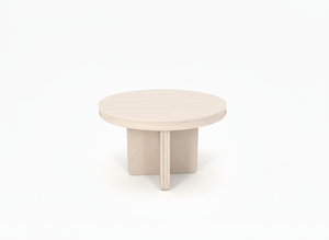 Ensemble de table à manger ronde en frêne massif moderne avec 4 chaises - Meubles de salon durables - Product Image 2
