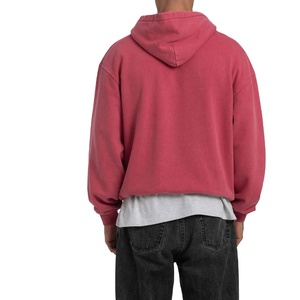 Custom Made Acid Wash Hoodie Breathable Best Material Men Acid Wash Hoodie 100% Cotton Made Men Acid Wash Hoodie 2025 - Product Image 3