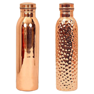 Fournisseur indien de bouteilles en cuivre de qualité supérieure, fabriquées à la main par des artisans. - Product Image 2