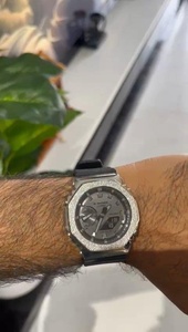 Diamant cultivé en laboratoire certifié IGI G-Shock |   Bezel personnalisé - Product Image 4