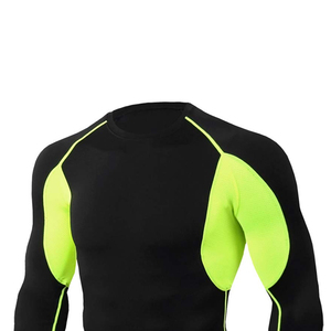 Ensemble de compression athlétique personnalisé, vêtements d'entraînement sportif, tissu extensible, vêtements de sport, performance, usage quotidien pour hommes - Product Image 2