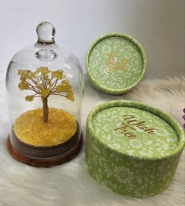 Arbre en pierres précieuses naturelles, arbre en quartz cristallin à multiples éclats, base en orgone, vente en gros d'arbres en pierres précieuses d'Inde - Product Image 5