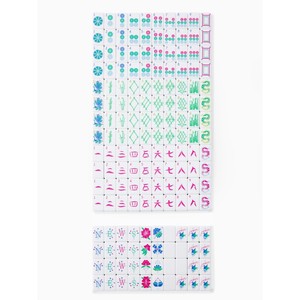 Cheeky Light Green Malachite 4 Layer Acrylic Mahjong Tiles 160pcs Laser Engraved Durable American <b>Entertainment</b> Set - Product Image 4