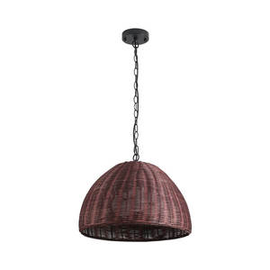 โคมไฟ-รวมจี้หวายโดมสำหรับเฟอร์นิเจอร์ห้องนั่งเล่น - Product Image 2