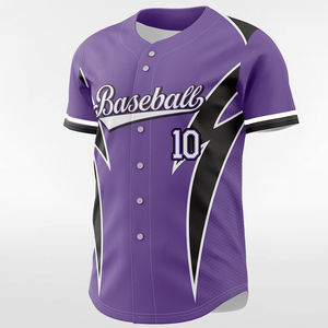 Ropa Deportiva con Logotipo Personalizado, Tendencia 2026, MOQ Bajo, Secado Rápido, Transpirable, Camisetas de Béisbol para Hombre con Nombre del Equipo, Impresión por Sublimación - Product Image 2