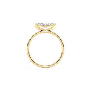 REYES <b>925</b> Sterling <b>Silver</b> White Gold Rhodium Plated Moissanite Engagement <b>Ring</b> Wholesale Price GRA Certified Fine Jewelry - Product Image 5