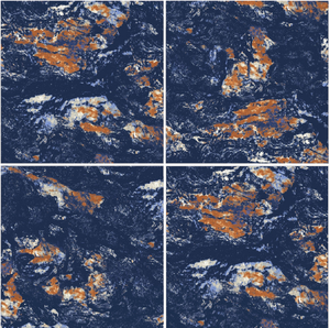Best Selling Digital Printed Brazil Blue 600x600 High Gloss Porcelain Floor Tiles from India - Product Image 1