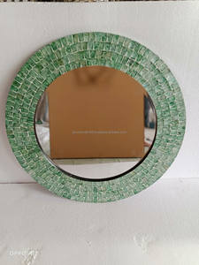 Horloge murale minimaliste artisanale en nacre pour le salon, décoration intérieure, horloge murale fabriquée au Vietnam - Product Image 5