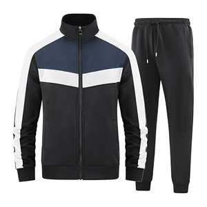 Conjunto Deportivo Personalizado con Logotipo para Hombre, Ropa Deportiva al por Mayor, Traje para Correr, Poliéster y Algodón, para Entrenamiento, Gimnasio, Fabricante de Ropa Deportiva - Product Image 1