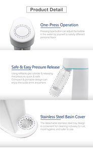 เครื่องทำโซดาแบบตั้งโต๊ะ ใช้งานง่าย ไม่ใช้ไฟฟ้า สำหรับใช้ในบ้าน - Product Image 5