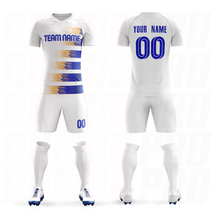 Sportswear Youth Soccer Uniform In Custom Sizes With Custom Logo Printing Professional Team Soccer Uniform Set For Clubs <b>Schools</b> - Product Image 3