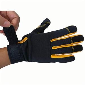 Guantes de Seguridad de Cuero Personalizados, Completos, Suaves, Cómodos, Transpirables, para Construcción Industrial, Soldadura y Protección Laboral - Product Image 2