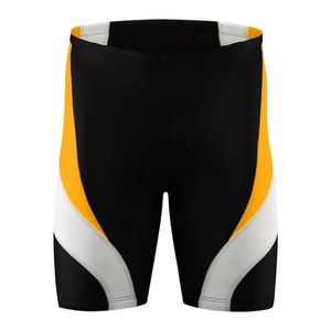 Cuissard et short de cyclisme unisexe personnalisés, respirants, à séchage rapide, en polyester/coton, pour le sport en extérieur, avec rembourrage ajusté - Product Image 4