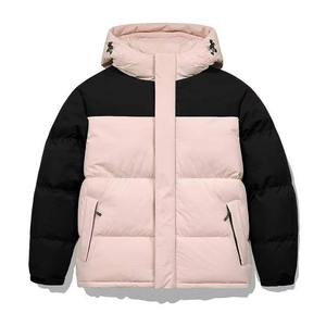 Men Purple Puffer Jacket Hooded Winter Warm Bubble Coat Thick <b>Padded</b> Outerwear Custom Wholesale <b>Waterproof</b> Parka Jacket - Product Image 2