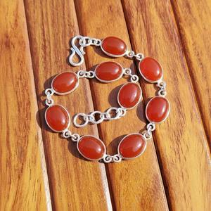 Best Quality Brass Natural Gemstone Bezel Setting Unisex <b>Adjustable</b> <b>Bracelet</b> Handmade Classic Style Daily Wear Gift Jewelry - Product Image 5