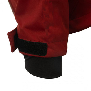 Veste matelassée imperméable à capuche rouge pour homme, avec fermeture éclair, vêtement d'extérieur décontracté pour l'hiver - Product Image 6