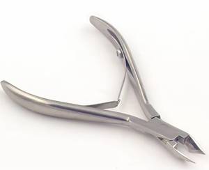 Coupe-ongles professionnel en acier inoxydable, lame droite, pointe acérée, pour doigts d'adultes, style simple - Product Image 2
