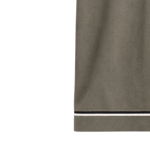 Polo en coton tricoté pour homme, manches courtes, tissu doux de qualité supérieure, bordure contrastée, coupe ajustée, décontracté et élégant, idéal pour l'été, vente en gros - Product Image 3