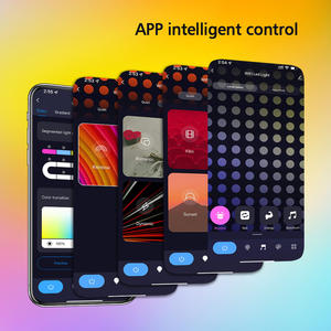 Luz <span class=keywords><strong>de</strong></span> Pared Hexagonal RGBIC Extraíble con Control Remoto por WiFi a través <span class=keywords><strong>de</strong></span> la Aplicación Tuya, Versión Mejorada 2026, para Sala <span class=keywords><strong>de</strong></span> Juegos PST-HL03 - Product Image 3