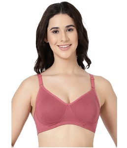 Soutien-gorge sans armatures pour femme, confort doux, couvrance intégrale, respirant, usage quotidien, lingerie à bretelles réglables - Product Image 1