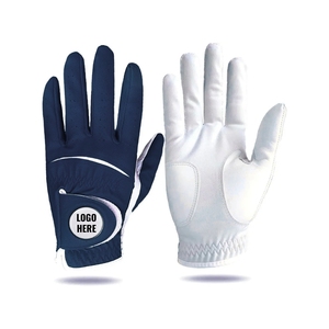 Guante de Golf de Microfibra Cabretta Premium Personalizado al por Mayor, Antideslizante, Transpirable, con Marcador de Pelota Extraíble - Product Image 1