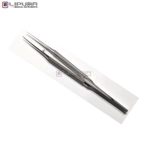Pinces à micro-suture avec pointes droites de 0,30 mm et dents, instruments médicaux de précision en acier inoxydable pour ophtalmologie - Product Image 3