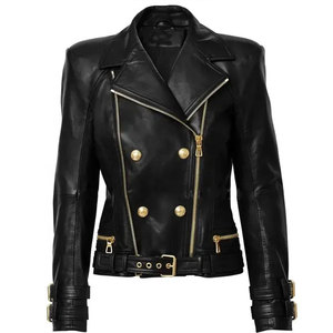 Veste de sport unisexe en cuir véritable tricoté et toile respirante avec logo personnalisé Econex Sports, de haute qualité, ornée de perles - Product Image 1