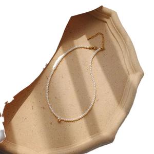 Collar de Plata de Ley 925 de Alta Calidad de Zhuji con Collar de Perlas de Agua Dulce, Popular en Xiaohongshu, Cuentas de Alta Gama - Product Image 5