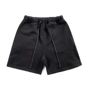 Wholesale Custom Logo Men's Heavyweight <b>Plaid</b> Sweat <b>Shorts</b> Premium Cotton Fleece Elastic Waist Oversized Fit Streetwear Style - Product Image 3