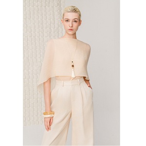 Wholesale Shirts For <b>Women</b> OBSIDIAN FLOW <b>CAPE</b> Elegant Triacetate Summer Premium Korean Shirts For <b>Women</b> Vietnam - Product Image 1
