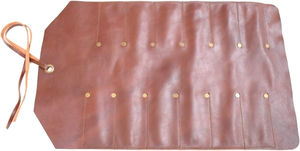 Bolsas de Cuero para Cuchillos de Cocina Portátiles, Acabado Marrón Clásico, Correa de Hombro Ajustable - Product Image 6