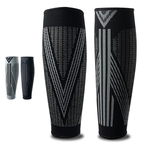 Calf <b>Compression</b> Sleeves For Both <b>Men</b> And Women, Featuring Footless Design Adult Fitness Safety Wear BY AMAZING INDUSTRIES - Product Image 3