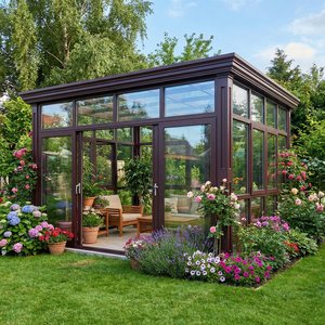 Villa Prefabbricata Moderna Antisismica di Lusso con Veranda, Controllo Intelligente, Opzione Pannello Solare, Ecologica, Doppio Vetro Temperato - Product Image 2