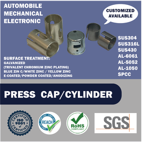 Tube/capuchon/cylindre mécanique ou électronique personnalisé OEM/ODM en aluminium. - Product Image 2