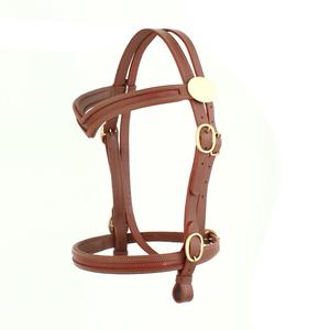 Cabezada de cuero genuino para caballo, modelo Western Show, con diseño de canal vacío, logotipo personalizado, proveedor mayorista OEM - Product Image 4