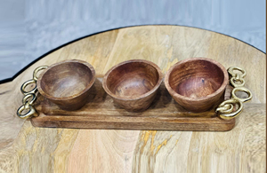 Tazón de madera sostenible para una cocina y decoración de comedor ecológicas que apoya productos naturales reutilizables - Product Image 5
